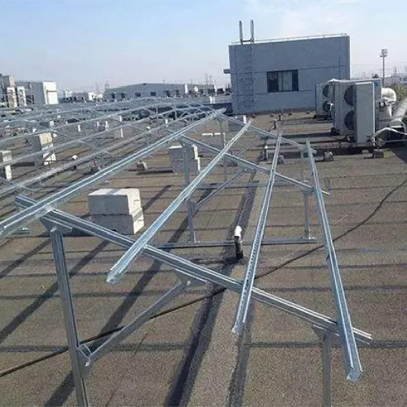 Zinc Aluminum Magnesium Solar Mounting Bracket